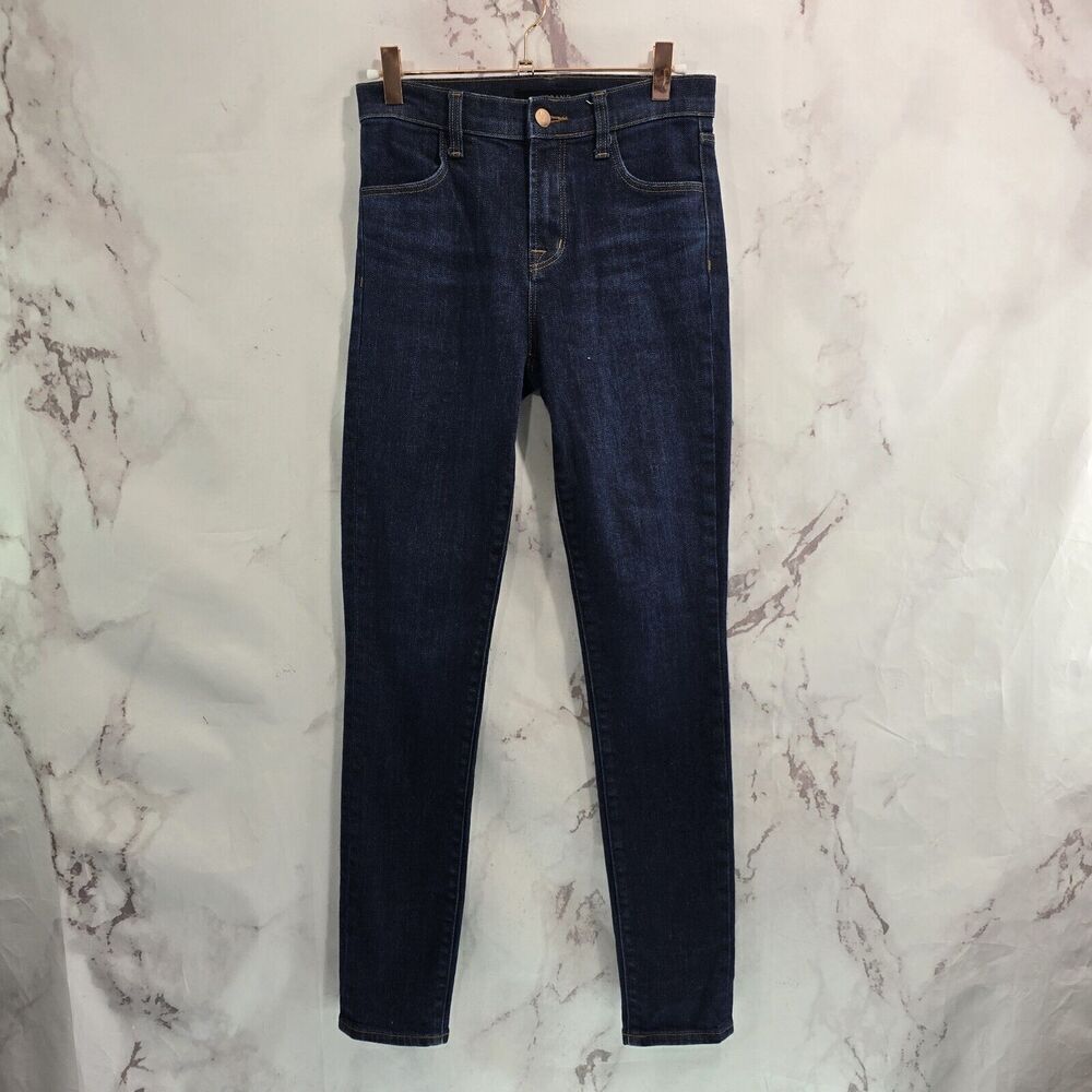 J Brand Jeans Women 25 0 Maria High Rise Skinny Denim Everlast Dark Wash